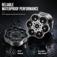 ⚡ -50% ! 🪒 Rasoir Électrique pour Tête Chauve Homme – 7 Têtes Flottantes – Inox – 8 W – Nettoyage Magnétique – Orange/Noir – Rasage de Précision 🧑‍🦲