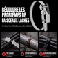 🔧 -50% ! 🛠️ Collier de Serrage en Acier Inoxydable 304 – Boucle à Verrouillage à Bascule – 10×300 mm / 10×500 mm – Pour Charges Industrielles Lourdes 🏗️