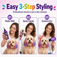 🌈 -50% ! 🐾 Spray Colorant Temporaire pour Poils d’Animaux – 100 ml – Lavable – Non Toxique – Inodore – Séchage Instantané – Pour Chien et Chat 🐶🐱
