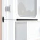 🚐 -50% ! 🦟 Ferme-Porte Moustiquaire pour Camping-Car – Alliage d’Aluminium – Tension Réglable – 43×2,3 cm – Noir – Fermeture Automatique Anti-Insectes 🏕️