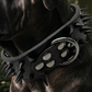 🐕 -50% ! 🔒 Collier pour Chien en Cuir PU à Pointes – Anti-Morsure – Boucle Métallique Anti-Rouille – Anneau en D – Tailles XS à L – Noir 🐾