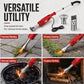 🔥 -50% ! 🌿 Brûleur de Mauvaises Herbes Électrique 2000 W – Métal + ABS – 60–650°C – Désherbage Sans Produits Chimiques – Allumage Barbecue – Rouge 🏡