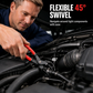 🔧 -50% ! 🛠️ Pince Professionnelle Déconnexion Conduite de Carburant – Acier Allié Haute Carbone – Pivot Rotatif 45° – Verrou de Sécurité – Poignée Ergonomique – Rouge 🚗
