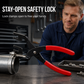 🔧 -50% ! 🛠️ Pince Professionnelle Déconnexion Conduite de Carburant – Acier Allié Haute Carbone – Pivot Rotatif 45° – Verrou de Sécurité – Poignée Ergonomique – Rouge 🚗