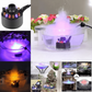 🎃 PROMO FLASH : 50% DE RÉDUCTION ! 👿 Générateur de Brume Ultrasonique – 24V – 12 LED & >250ml/H for Halloween & Décorations 🎆