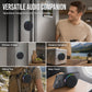📢 -50% OFF !! ⏰ Mini Enceinte Bluetooth Magnétique – ABS – Ø60×37 mm – 87 g – 600 mAh – 15 m – Lumière RGB – Gris – Fixation Mains Libres 🎵