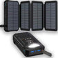 ☀️ PROMO FLASH : 50% DE RÉDUCTION ! 🔋 Batterie Solaire 20000mAh avec Lampe Torche LED – 4 Panneaux Pliables – IPX5 & Antichoc – Charge 6 Appareils 📱