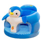 🐻 PROMO FLASH : 50% DE RÉDUCTION ! 🛋️ Canapé Bébé Cartoon Anti-Roulis – Dossier Stable & Peluche Ultra-Douce – Base Antidérapante – Siège de Sol Sécurisé pour Premiers Jeux et Repos 🛡️