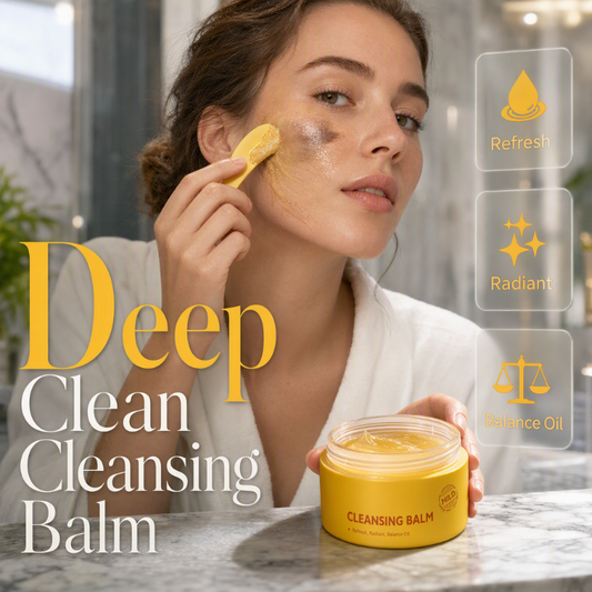 📢✨ PROMO FLASH : 50% DE RÉDUCTION ! ⏰ Baume Nettoyant Démaquillant – Nettoyage en Profondeur – Dissolution Instantanée du Maquillage – Texture Fondante & Finition Fraîche – Lot de 1/3/8 🧴