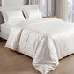 🛏️ PROMO FLASH : 50% DE RÉDUCTION ! 💎 Parure de Lit Style Hôtel Premium – Toucher Soyeux & Rayures Satinées – Tissu Haute Densité 120g – Finition Impeccable – Transformez Votre Chambre en Suite Cinq Étoiles 🌙