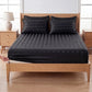 🛏️ PROMO FLASH : 50% DE RÉDUCTION ! 💎 Parure de Lit Style Hôtel Premium – Toucher Soyeux & Rayures Satinées – Tissu Haute Densité 120g – Finition Impeccable – Transformez Votre Chambre en Suite Cinq Étoiles 🌙