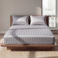 🛏️ PROMO FLASH : 50% DE RÉDUCTION ! 💎 Parure de Lit Style Hôtel Premium – Toucher Soyeux & Rayures Satinées – Tissu Haute Densité 120g – Finition Impeccable – Transformez Votre Chambre en Suite Cinq Étoiles 🌙