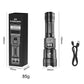 🔦 PROMO FLASH : 50% DE RÉDUCTION ! ⚡ Lampe de Poche LED Ultra-Lumineuse – ABS – Affichage Batterie & Charge Type-C for Camping & Urgences 🏕️