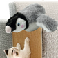 🐱 PROMO FLASH : 50% DE RÉDUCTION ! 🧸 Jouet Interactif Électrique pour Chat – Peluche en Mouvement – Sons Réalistes & Poche Herbe à Chat for Divertissement Félin 🎮