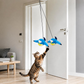 🐱 PROMO FLASH : 50% DE RÉDUCTION ! 🧸 Jouet Interactif Électrique pour Chat – Peluche en Mouvement – Sons Réalistes & Poche Herbe à Chat for Divertissement Félin 🎮