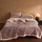 🛋️ PROMO FLASH : 50% DE RÉDUCTION ! 🧶 Couverture Douce Épaisse Double Couche – Polyester – Ultra-Doux & Chaud for Canapé & Lit ✨
