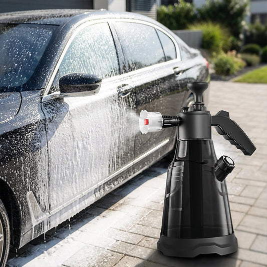 🚗 PROMO FLASH : 50% DE RÉDUCTION ! 💨 Pulvérisateur à Mousse Haute Pression – 2,3L – Plastique Épais & Large Eventail for Lavage Auto & Jardinage 🌿