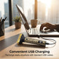 📢 PROMO FLASH : 50% DE RÉDUCTION ! ⏰ Kit Tondeuse & Rasoir Homme – Métal Gaufré Vintage – 3-en-1 & Rechargeable USB-C for Toilettage Quotidien ✂️
