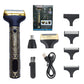 📢 PROMO FLASH : 50% DE RÉDUCTION ! ⏰ Kit Tondeuse & Rasoir Homme – Métal Gaufré Vintage – 3-en-1 & Rechargeable USB-C for Toilettage Quotidien ✂️