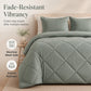 📢 PROMO FLASH : 50% DE RÉDUCTION ! Parure de Couette Matelassée 3 Pièces – Microfibre Brossée & Matelassage en Losanges for Confort Toutes Saisons 🛏️✨