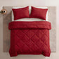 📢 PROMO FLASH : 50% DE RÉDUCTION ! Parure de Couette Matelassée 3 Pièces – Microfibre Brossée & Matelassage en Losanges for Confort Toutes Saisons 🛏️✨