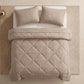 📢 PROMO FLASH : 50% DE RÉDUCTION ! Parure de Couette Matelassée 3 Pièces – Microfibre Brossée & Matelassage en Losanges for Confort Toutes Saisons 🛏️✨