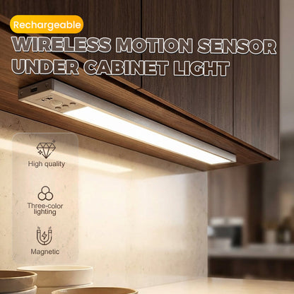 💡 PROMO FLASH : 50% DE RÉDUCTION ! 🌙 Veilleuse LED Sans Fil – Aluminium & ABS – Détecteur de Mouvement & Rechargeable USB-C for Placard & Sous Meuble 🏠