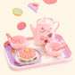 🍵 PROMO FLASH : 50% DE RÉDUCTION ! 🦄 Set de Théière Jouet – PP/PS – 17 Pièces Portable for Enfant dès 3 Ans – Jeu d'Imagination & Goûter 🎀