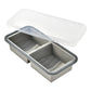 🍱 PROMO FLASH : 50% DE RÉDUCTION ! Boîte de Préparation de Repas en Silicone – Qualité Alimentaire – Compartimentée & Couvercle Hermétique for Congélateur & Four – 3 Couleurs 🎨