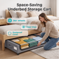 🛏️ PROMO FLASH : 50% DE RÉDUCTION ! 🚗 Chariot de Rangement Sous-Lit – Acier Renforcé & Tissu Non-Tissé – Roues 360° Silencieuses for Chambre & Salon 🧺