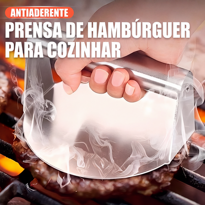 🏷️ PROMO FLASH : –50% ! ⏳ Presse à Hamburgers Antiadhésive – Acier Inoxydable Alimentaire & Poignée Ergonomique – 3 Styles (Grand Rond/Carré/Petit Rond) for Viande, Légumes & Riz 🍔