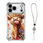 📱 PROMO FLASH : 50% DE RÉDUCTION ! 🎨 Coque de Téléphone Artistique Protective – PC & Impression HD – Motif Highland Cow for Style Urbain Durable ✨
