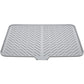 🔥 PROMO FLASH : 50% DE RÉDUCTION ! 🍽️ Tapis de Séchage en Silicone – Rainures & Rebord d’Écoulement – Silicone Alimentaire – 58×43 / 40×31 cm for Plan de Travail Toujours Sec 💧