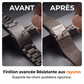 ⌚ PROMO FLASH : 50% DE RÉDUCTION ! Bracelet en Maille d'Acier Inoxydable – Respirant & Fermoir Sécurisé for Montre Connectée au Look Moderne ✨