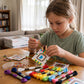 🎀 PROMO FLASH : 50% DE RÉDUCTION ! Kit de Fabrication de Bracelets DIY pour Enfants – Tissage Créatif & Perles Colorées – 6 Styles Disponibles for Loisirs Créatifs ✨