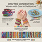 🎀 PROMO FLASH : 50% DE RÉDUCTION ! Kit de Fabrication de Bracelets DIY pour Enfants – Tissage Créatif & Perles Colorées – 6 Styles Disponibles for Loisirs Créatifs ✨