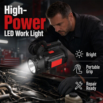 💡 PROMO FLASH : 50% DE RÉDUCTION ! Lampe de Travail LED Multifonction – Haute Puissance & Faisceau Large – 237 mm for Garage & Atelier ✨