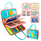 🦄 PROMO FLASH : 50% DE RÉDUCTION ! Tableau d'Activités d'Apprentissage en Feutre – Multifonctionnel & Éléments Interactifs – 380g for Tout-Petits ✨