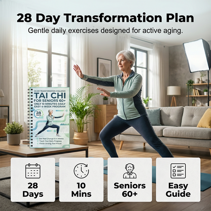 🧘 PROMO FLASH : 50% DE RÉDUCTION ! Livre « 28 Jours de Tai-Chi » – Programme Progressif pour Débutants & Séances 10 min for Bien-être à la Maison 🌿📖