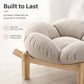 🐾 PROMO FLASH : 50% DE RÉDUCTION ! Lit surélevé en Bois Forme de Pétale – Coussin Velours Côtelé, Design Floral & Socle Aéré for Confort de Votre Animal ✨