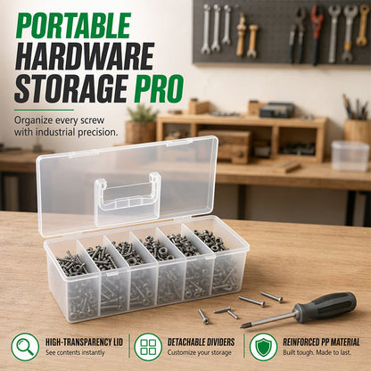 🔧 PROMO FLASH : 50% DE RÉDUCTION ! Organiseur de Quincaillerie Portable – Grilles Modulables & PP Haute Résistance – Type A/B for Atelier Pro ✨