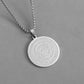 🪙 PROMO FLASH : 50% DE RÉDUCTION ! Collier Pendentif Calligraphie Arabe – Gravure « Allah », Acier Inoxydable & Chaîne Réglable 51–60 cm for Foi Quotidienne ✨