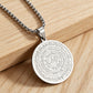 🪙 PROMO FLASH : 50% DE RÉDUCTION ! Collier Pendentif Calligraphie Arabe – Gravure « Allah », Acier Inoxydable & Chaîne Réglable 51–60 cm for Foi Quotidienne ✨