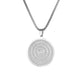 🪙 PROMO FLASH : 50% DE RÉDUCTION ! Collier Pendentif Calligraphie Arabe – Gravure « Allah », Acier Inoxydable & Chaîne Réglable 51–60 cm for Foi Quotidienne ✨