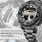 ⌚ PROMO FLASH : 50% DE RÉDUCTION ! Montre Sport Double Affichage Homme – Analogique-Numérique, Boîtier Alliage & Résistance à l'Eau 3ATM for Style et Précision ✨