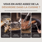 🍳 PROMO FLASH : 50% DE RÉDUCTION ! Pince-Spatule 2 en 1 en Acier Inoxydable – Égouttage d'Huile, Verrouillage Coulissant & Manche Anti-Fatigue for Cuisine Précise ✨