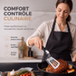 🍳 PROMO FLASH : 50% DE RÉDUCTION ! Pince-Spatule 2 en 1 en Acier Inoxydable – Égouttage d'Huile, Verrouillage Coulissant & Manche Anti-Fatigue for Cuisine Précise ✨
