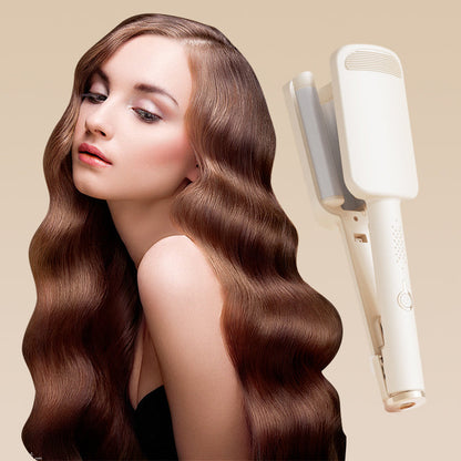 💅 PROMO FLASH : 50% DE RÉDUCTION ! Fer à Boucler Ondulant 32 mm – Ion Négatif, 4 Températures 160–220°C & Extinction Auto 60 min for Ondulations Volume ✨