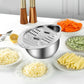 🥘 PROMO FLASH : 50% DE RÉDUCTION ! Panier Multifonction Inox avec Planche à Découper – 2-en-1, Trous de Drainage Denses & Lavage/Séchage for Cuisine Efficace ✨