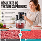 💯 PROMO FLASH : 50% DE RÉDUCTION ! Robot Culinaire 3L Tactile – Moteur Cuivre 500W, Bol en Verre Trempé & 9 Modes Intelligents for Cuisine Pro ✨